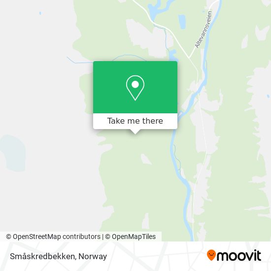 Småskredbekken map