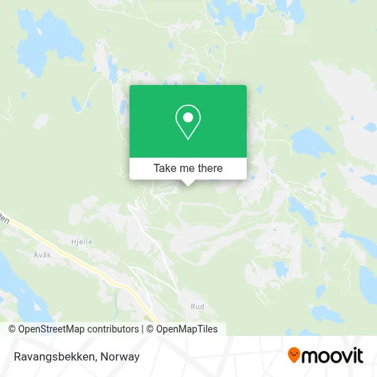 Ravangsbekken map