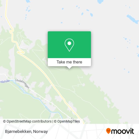 Bjørnebekken map