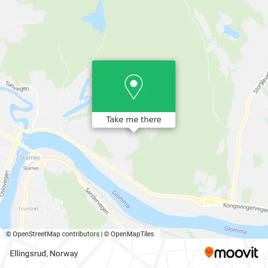 Ellingsrud map