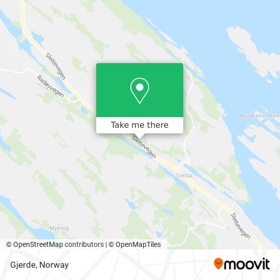 Gjerde map