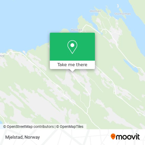 Mjelstad map