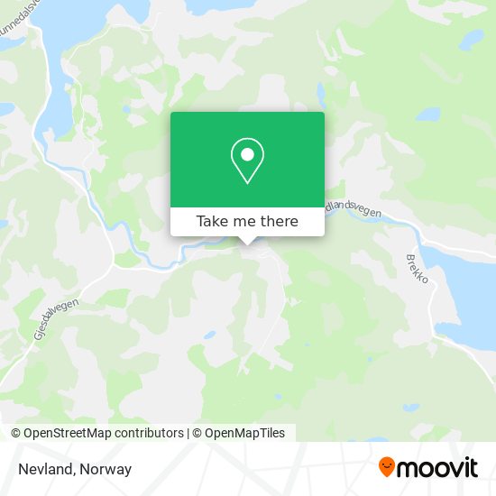 Nevland map