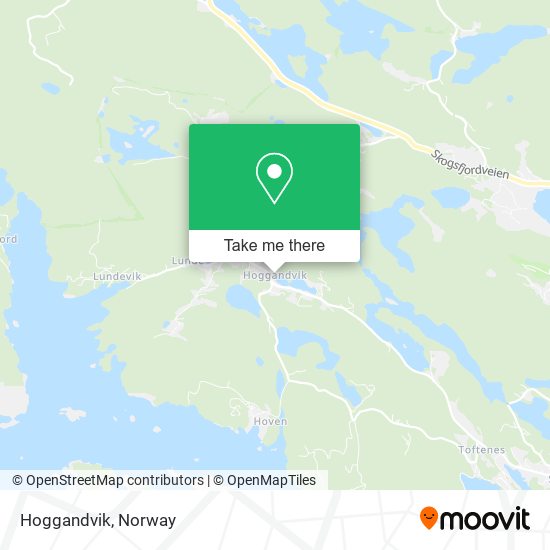 Hoggandvik map