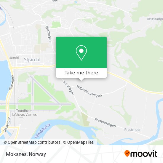 Moksnes map