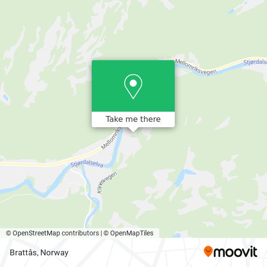 Brattås map