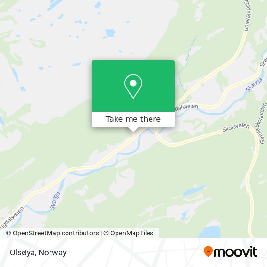 Olsøya map