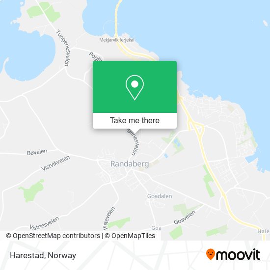 Harestad map