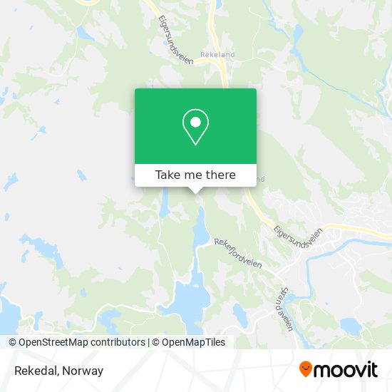 Rekedal map