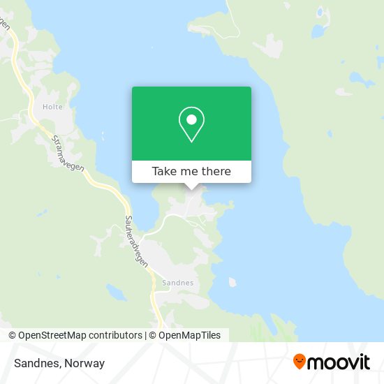 Sandnes map