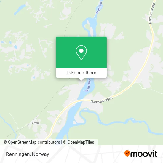 Rønningen map