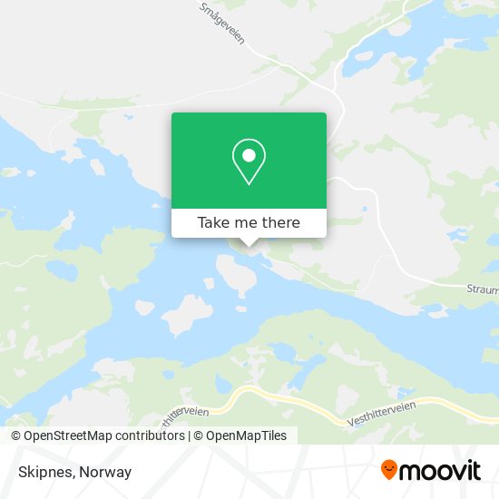 Skipnes map