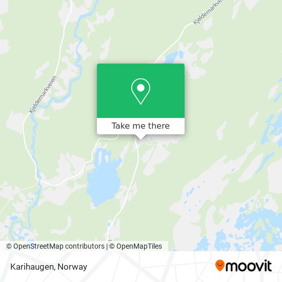 Karihaugen map