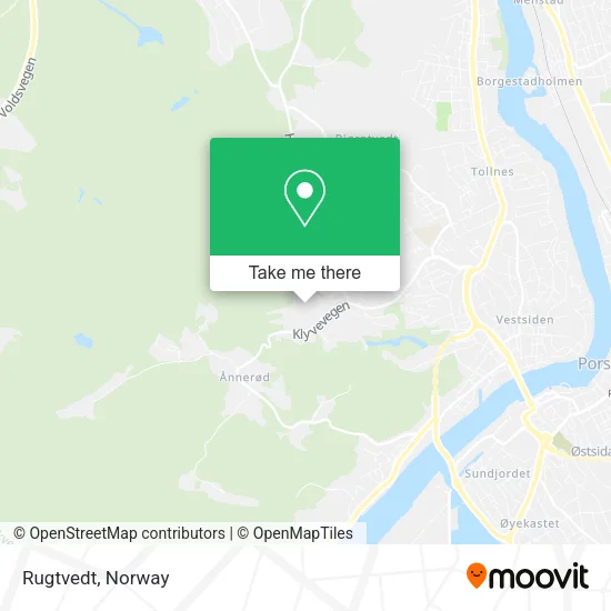 Rugtvedt map