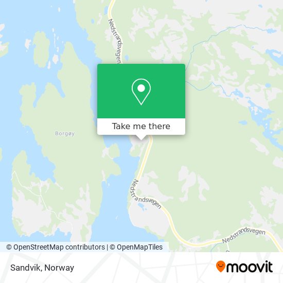 Sandvik map