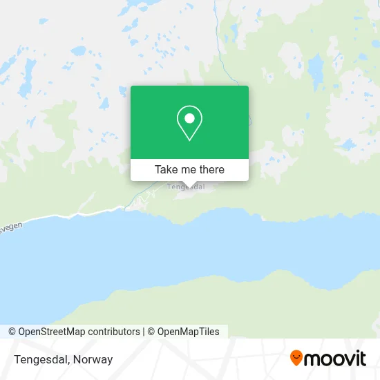 Tengesdal map