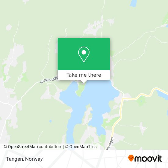 Tangen map