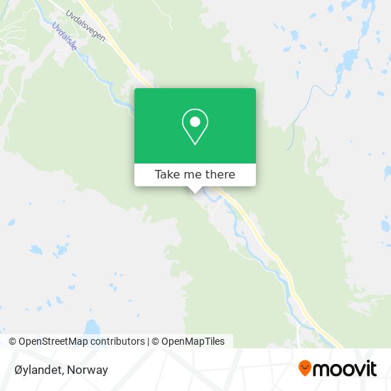 Øylandet map