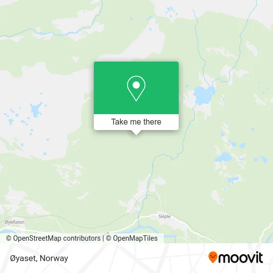 Øyaset map