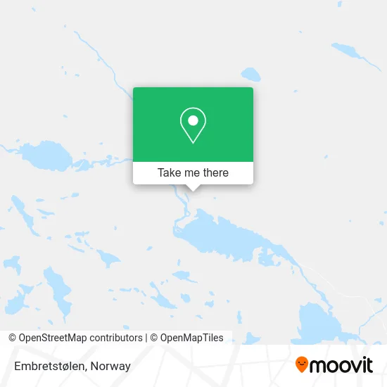 Embretstølen map