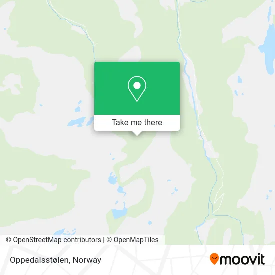 Oppedalsstølen map