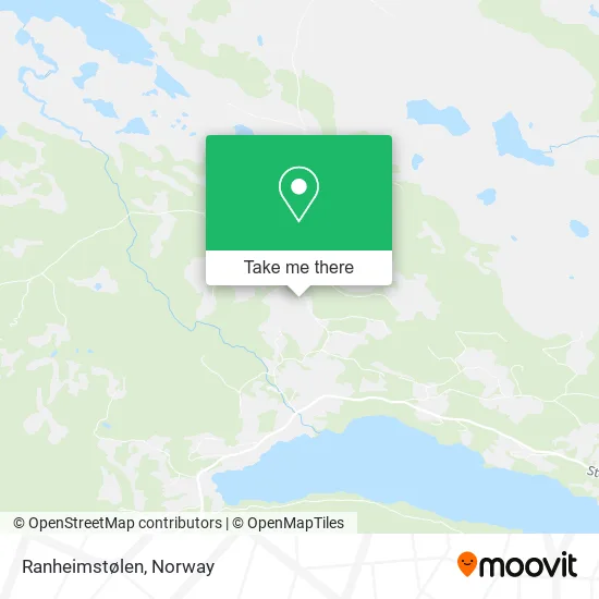 Ranheimstølen map