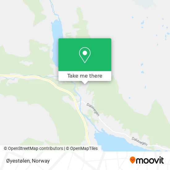 Øyestølen map