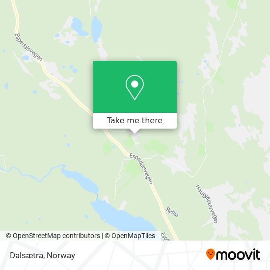 Dalsætra map