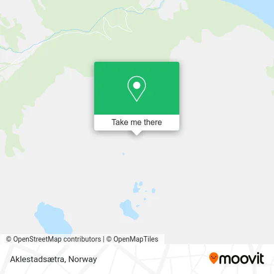Aklestadsætra map