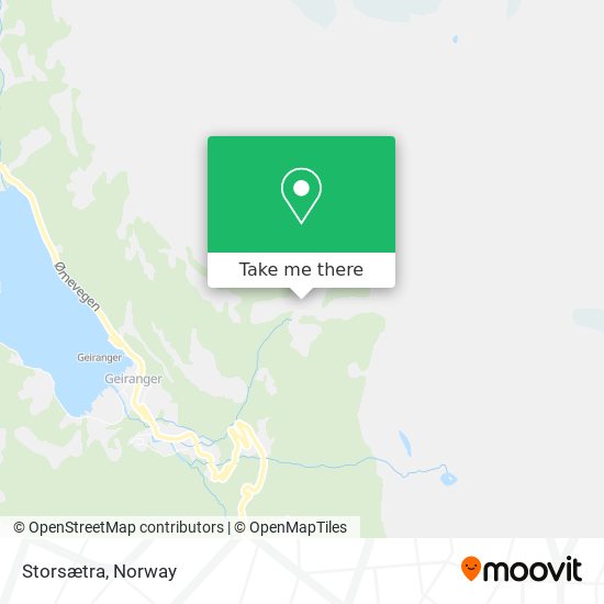 Storsætra map