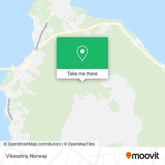 Vikesetra map