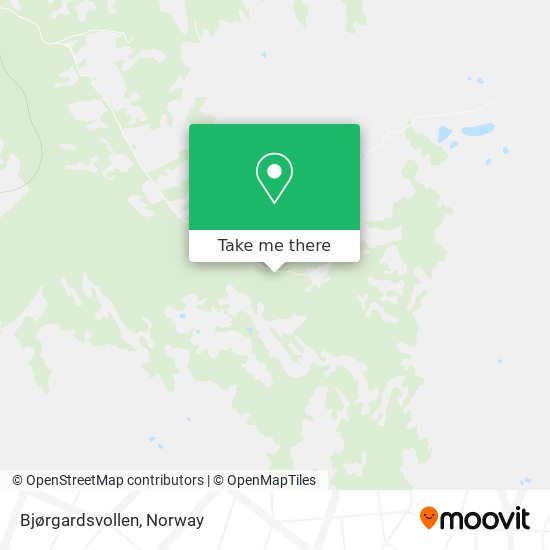 Bjørgardsvollen map