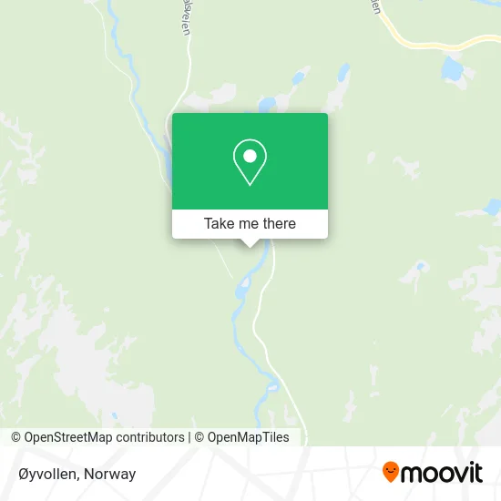 Øyvollen map