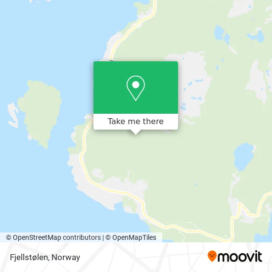 Fjellstølen map
