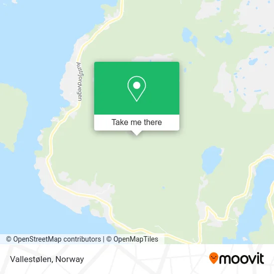 Vallestølen map