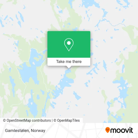 Gamlestølen map