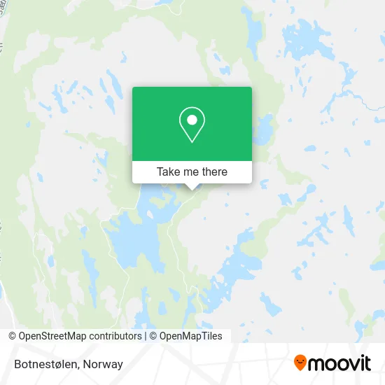 Botnestølen map