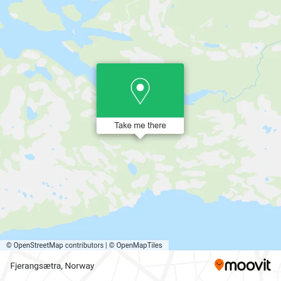 Fjerangsætra map