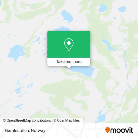 Gamlestølen map