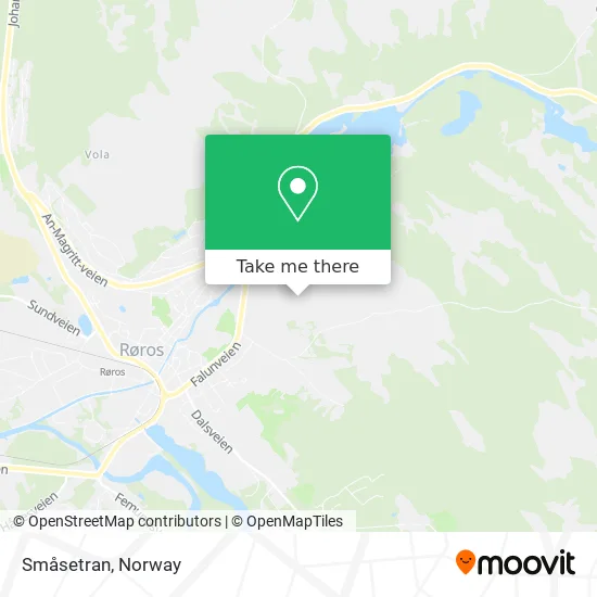 Småsetran map