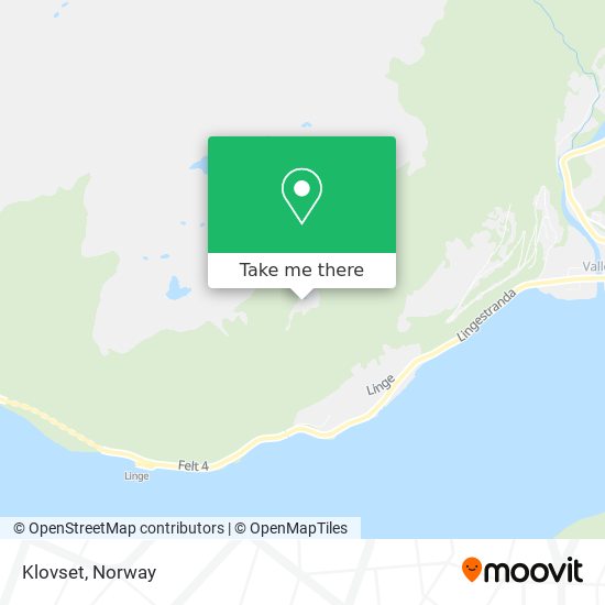 Klovset map