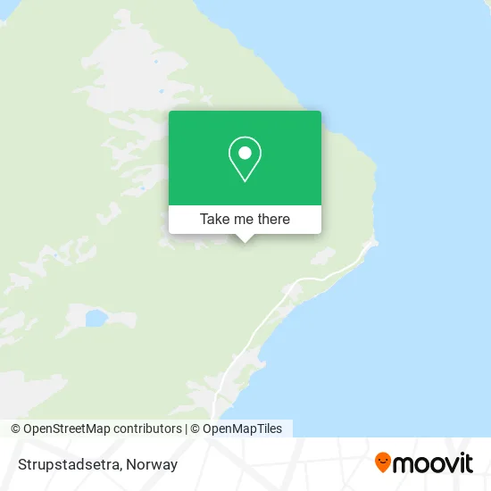 Strupstadsetra map
