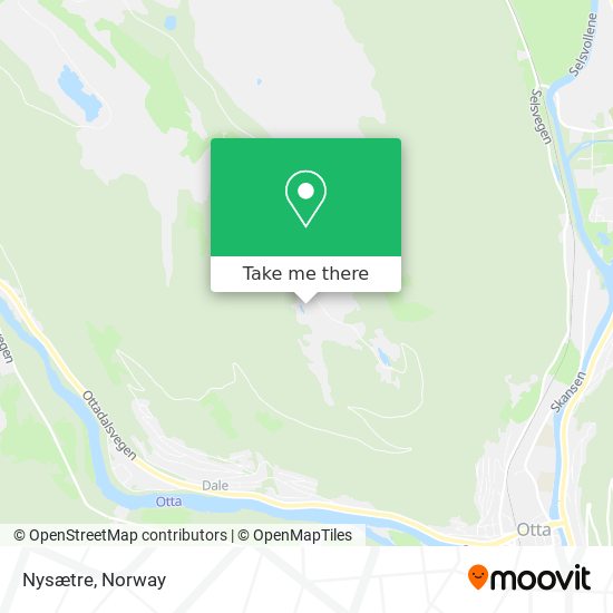 Nysætre map