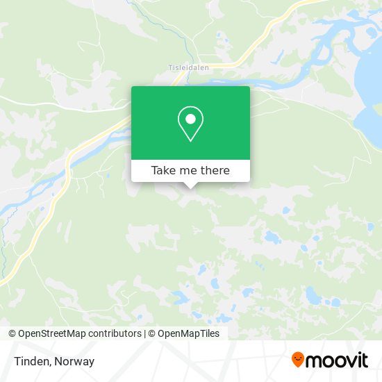 Tinden map