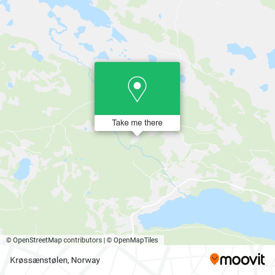 Krøssænstølen map