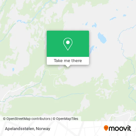 Apelandsstølen map