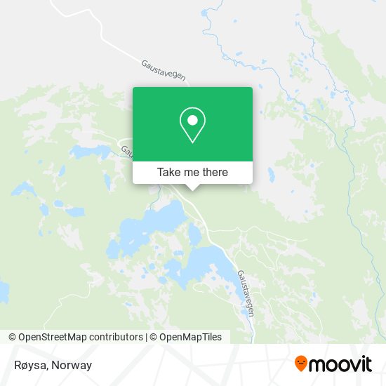 Røysa map