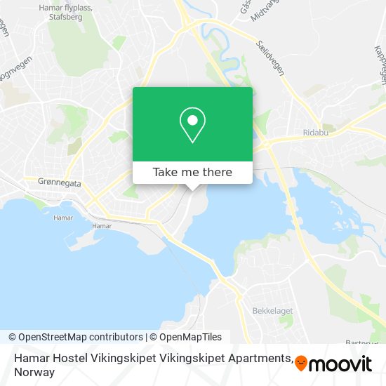 Hamar Hostel Vikingskipet Vikingskipet Apartments map