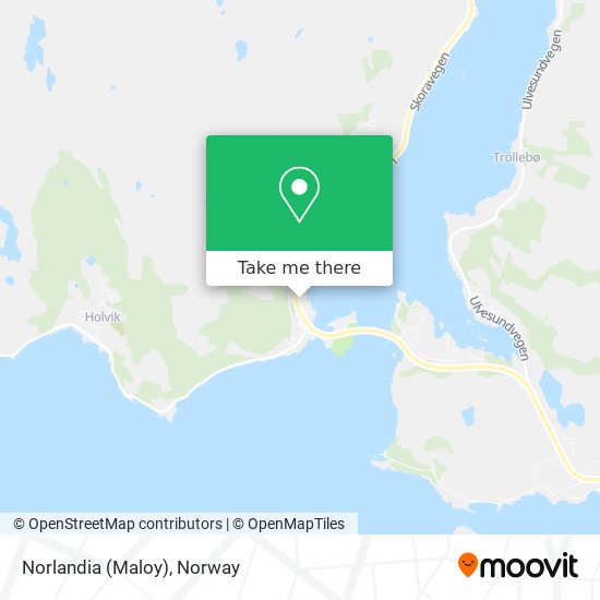 Norlandia (Maloy) map