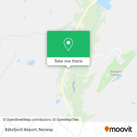 Båtsfjord Airport map